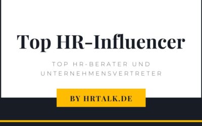 Top HR-Influencer 2020 by Personalmagazin