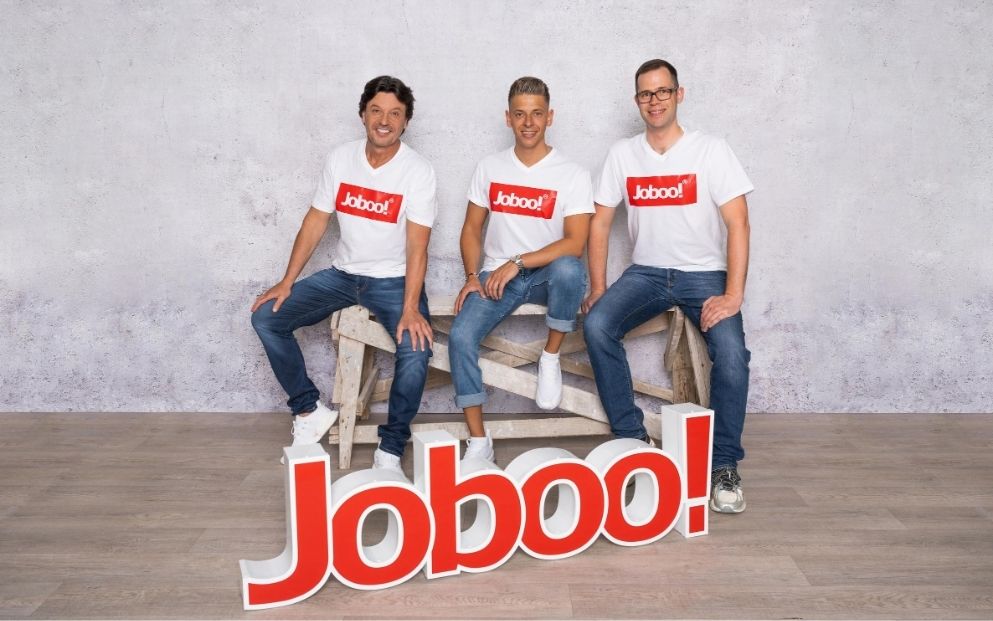 Jobbörse Joboo! mit Team und Philipp Müller