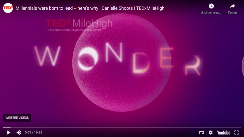 Millennials were born to lead — here’s why | Danielle Shoots | TEDxMileHigh