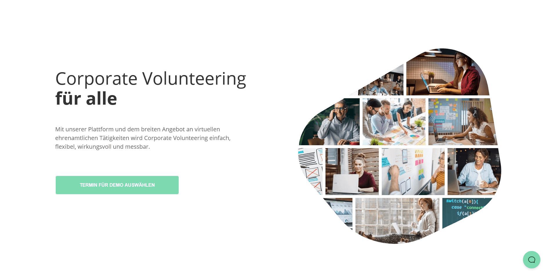 purpozed vereinfacht das Corporate Volunteering