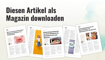 Geburtstagsgrüße Magazin downloaden