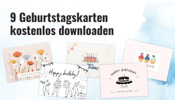 Geburtstagskarten downloaden