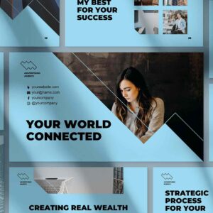 Advertising Consultant Design PowerPoint Template