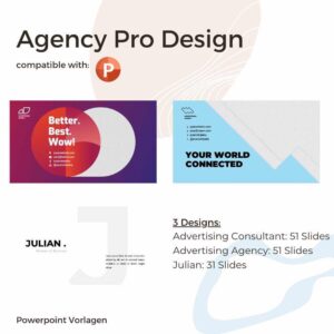Agency Pro Design Powerpoint Vorlagen