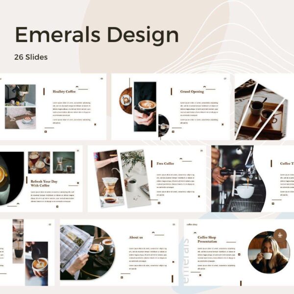 Emerals Design Powerpoint Template
