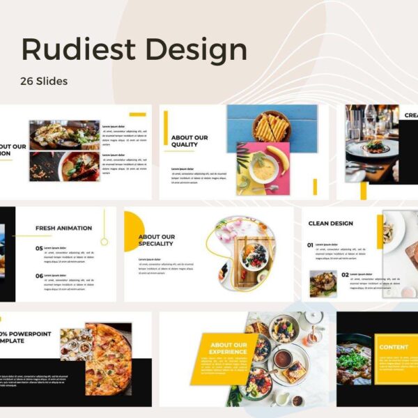 Rudiest Design Powerpoint Template