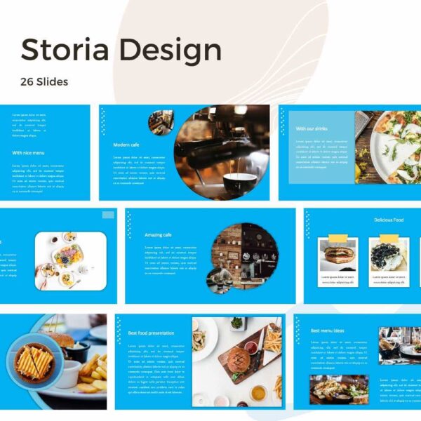 Storia Design Powerpoint Template