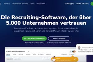 Recruitee Dashboard Screenshot Comparison | Interfaz Recruitee