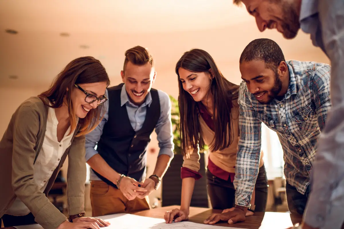 Zusammenarbeit Teamwork