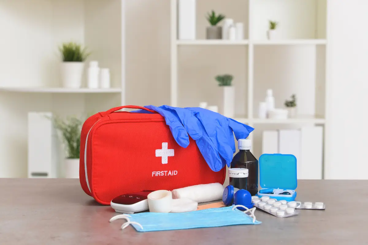 Verbandsmaterial im Unternehmen